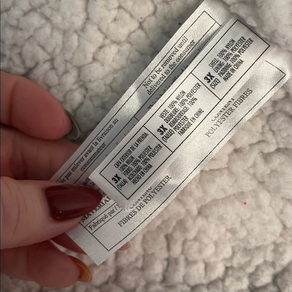 Disney Mickey Mouse Quilted Fleece Jacket Ears Embroidered Puffer Size 3X Black - Picture 12 of 15